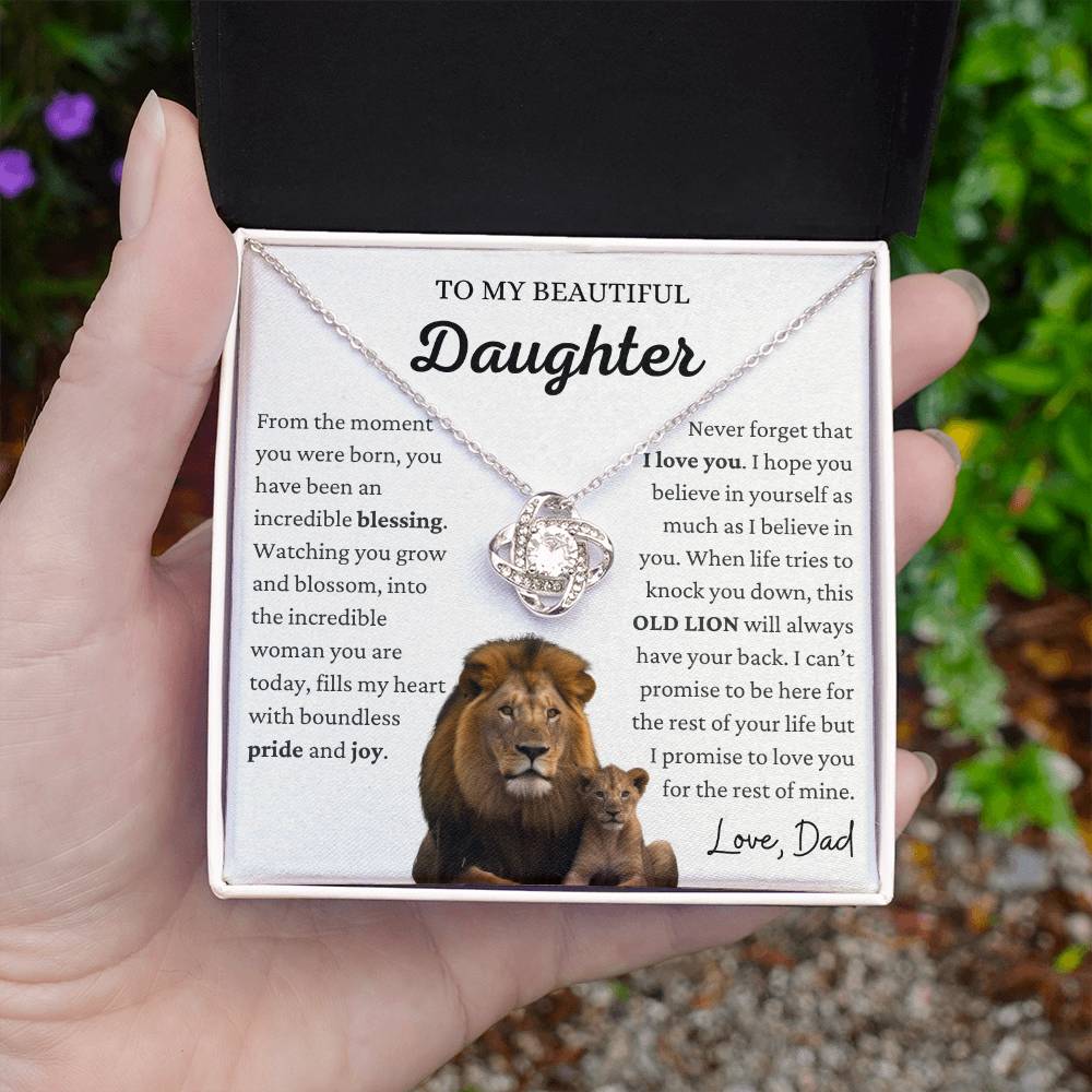 Gift To Daughter - Father's Love Necklace