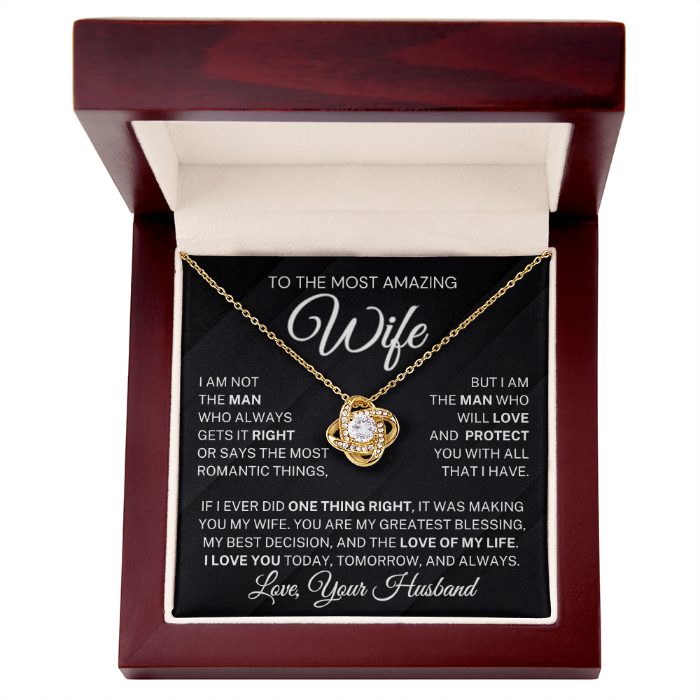 To The Best Wife In the World - Mother's Day Gift