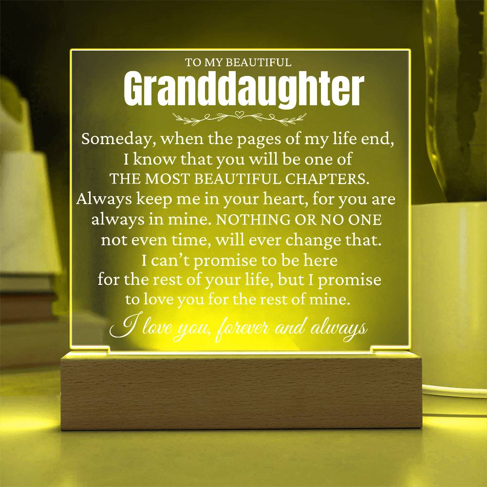 Gift To Granddaughter - Christmas Gift