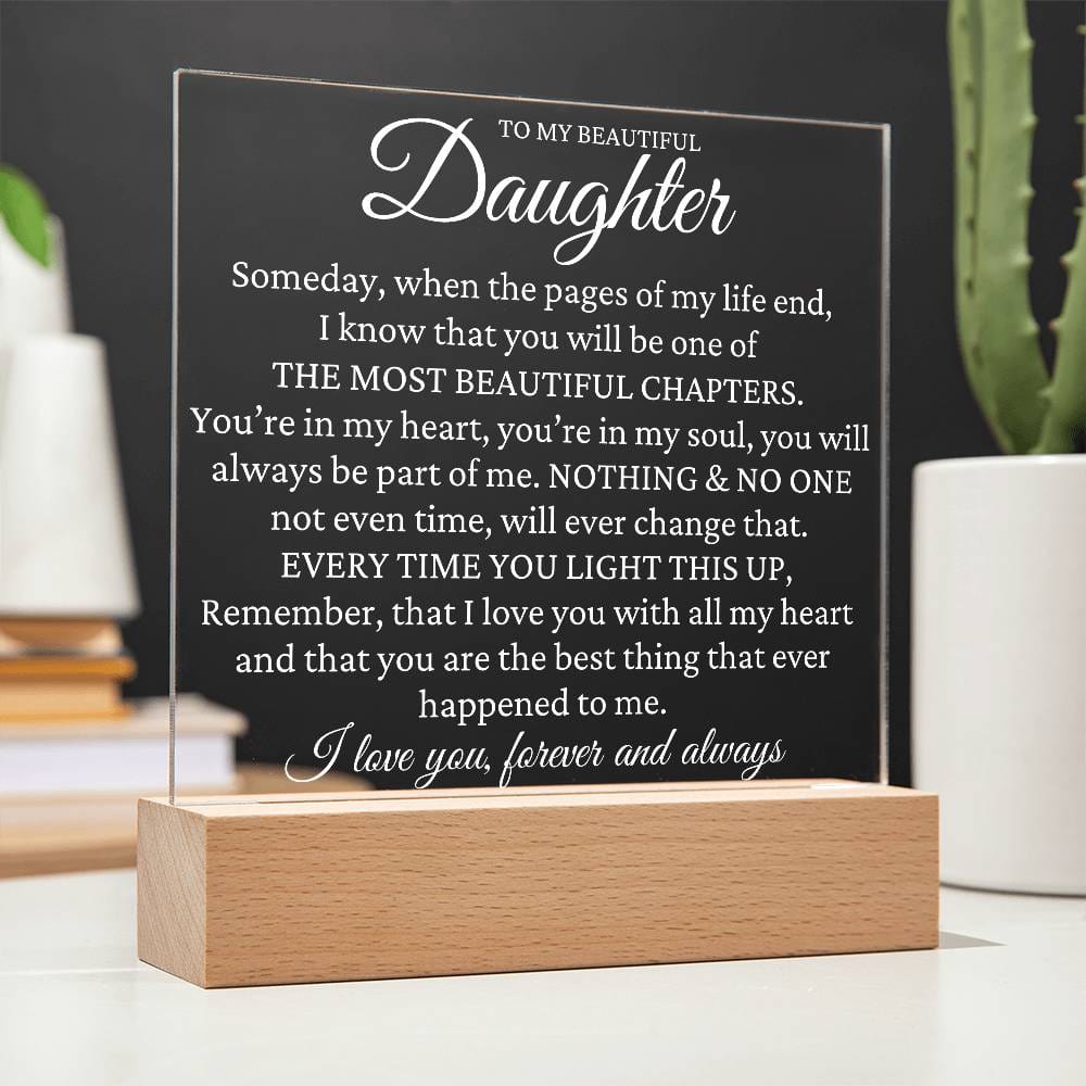 You Are In My Heart - Christmas Gift To Daughter