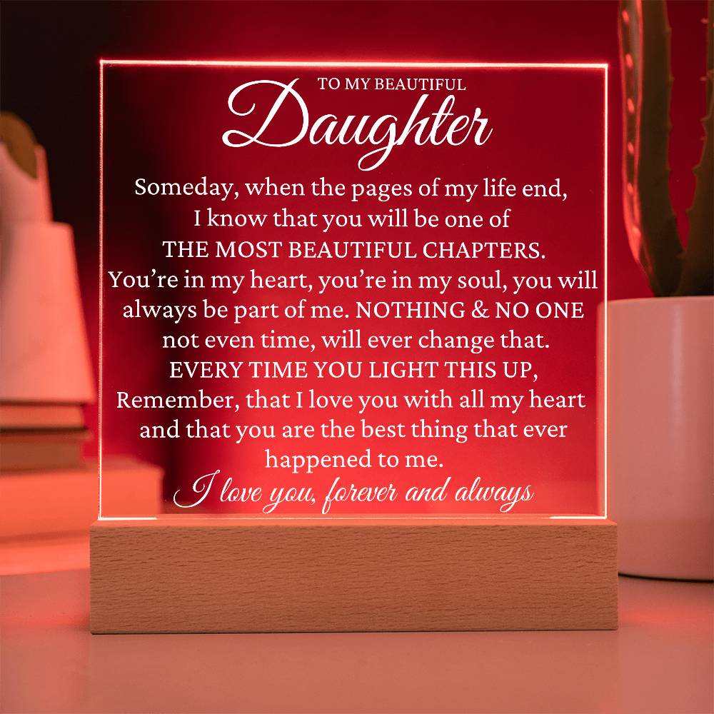 You Are In My Heart - Christmas Gift To Daughter