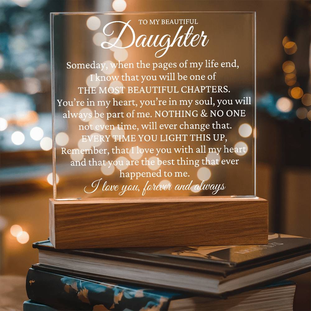 You Are In My Heart - Christmas Gift To Daughter