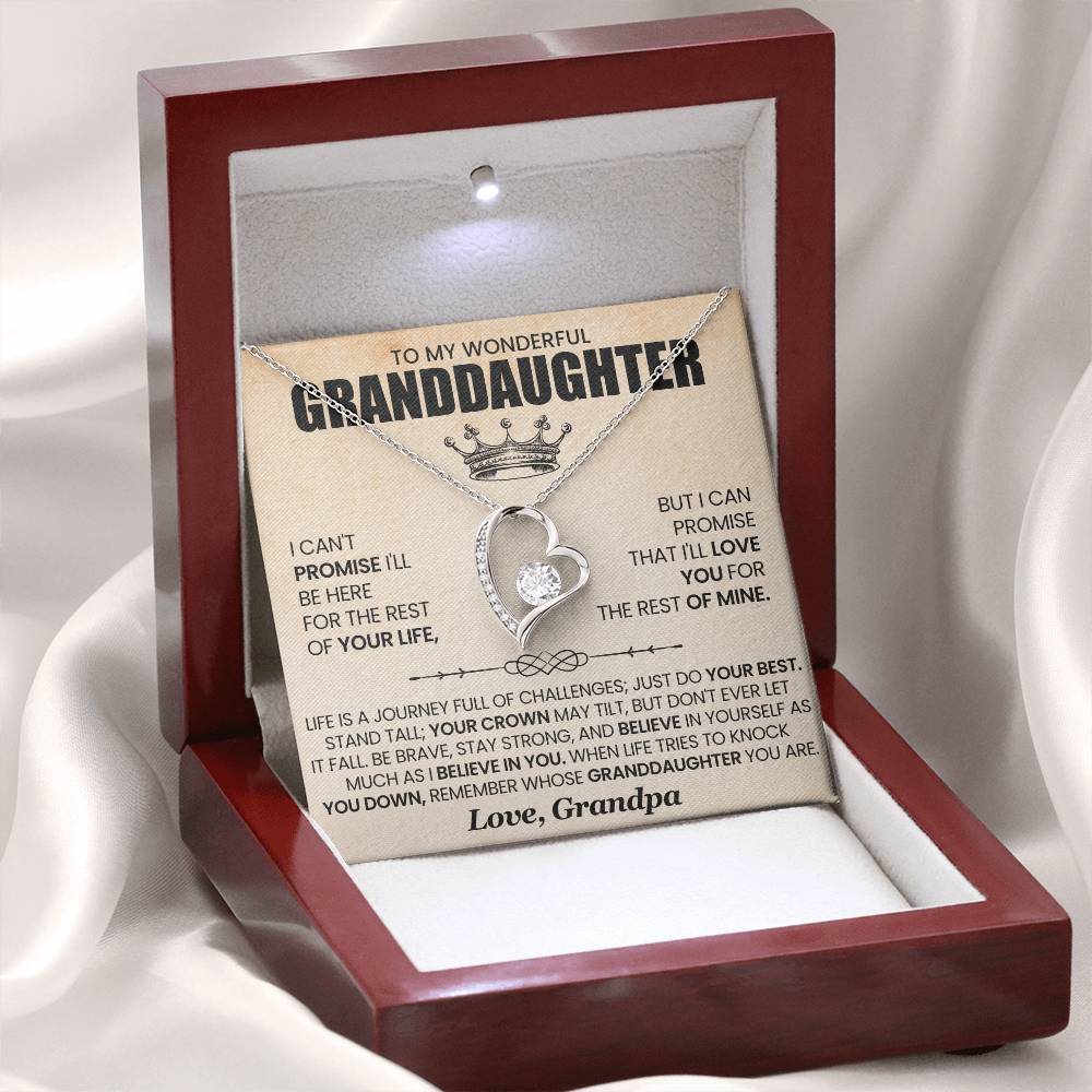 Christmas Gift To Granddaughter - Graduation Gift From Grandpa - Birthday Gift From Grandfather