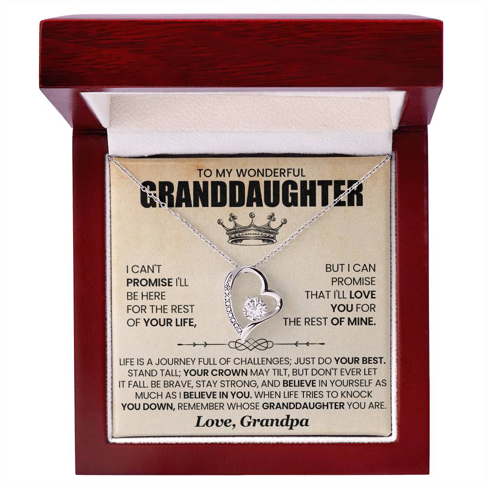 Christmas Gift To Granddaughter - Graduation Gift From Grandpa - Birthday Gift From Grandfather