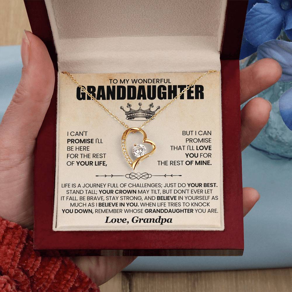 Christmas Gift To Granddaughter - Graduation Gift From Grandpa - Birthday Gift From Grandfather