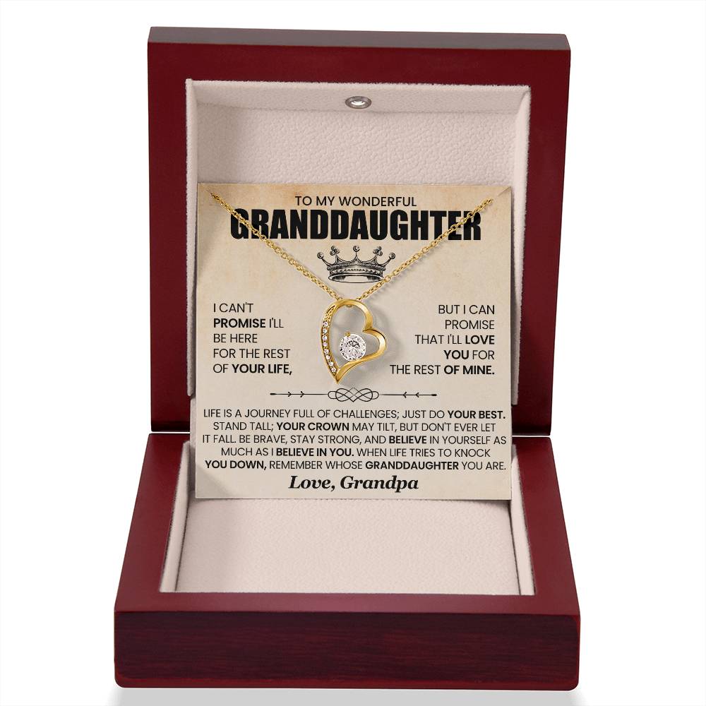 Christmas Gift To Granddaughter - Graduation Gift From Grandpa - Birthday Gift From Grandfather