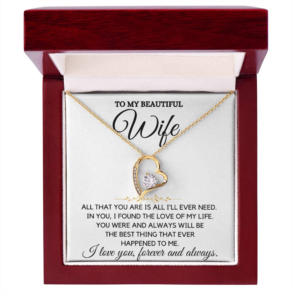 All That I Need - Gift For Wife