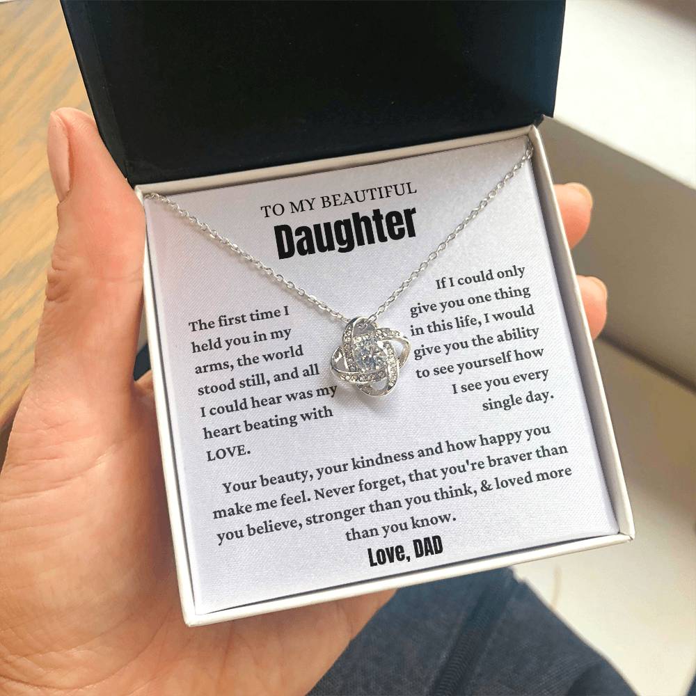 Daughter Necklace - Dad Gift