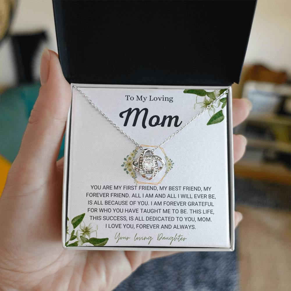 Mother's Day Gift: A Mother's Embrace Necklace