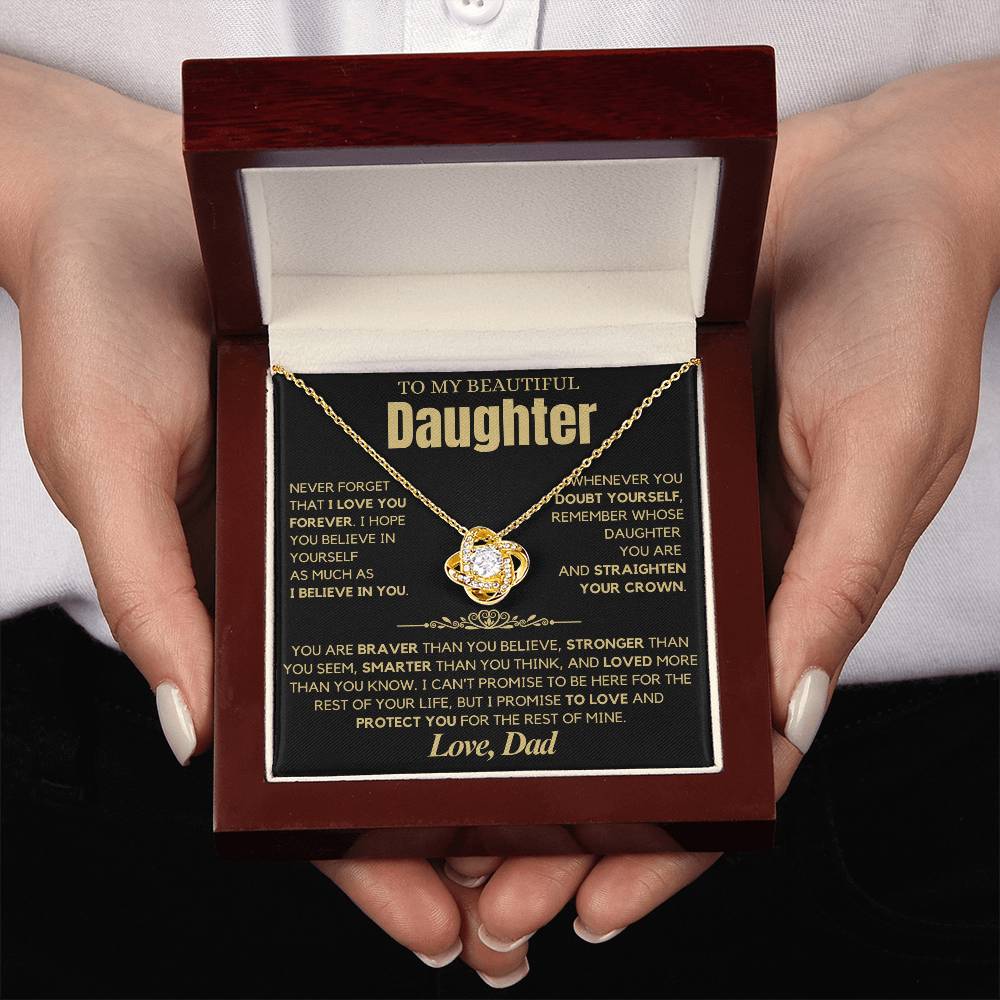 Never Forget That I Love You - Christmas Gift To Daughter