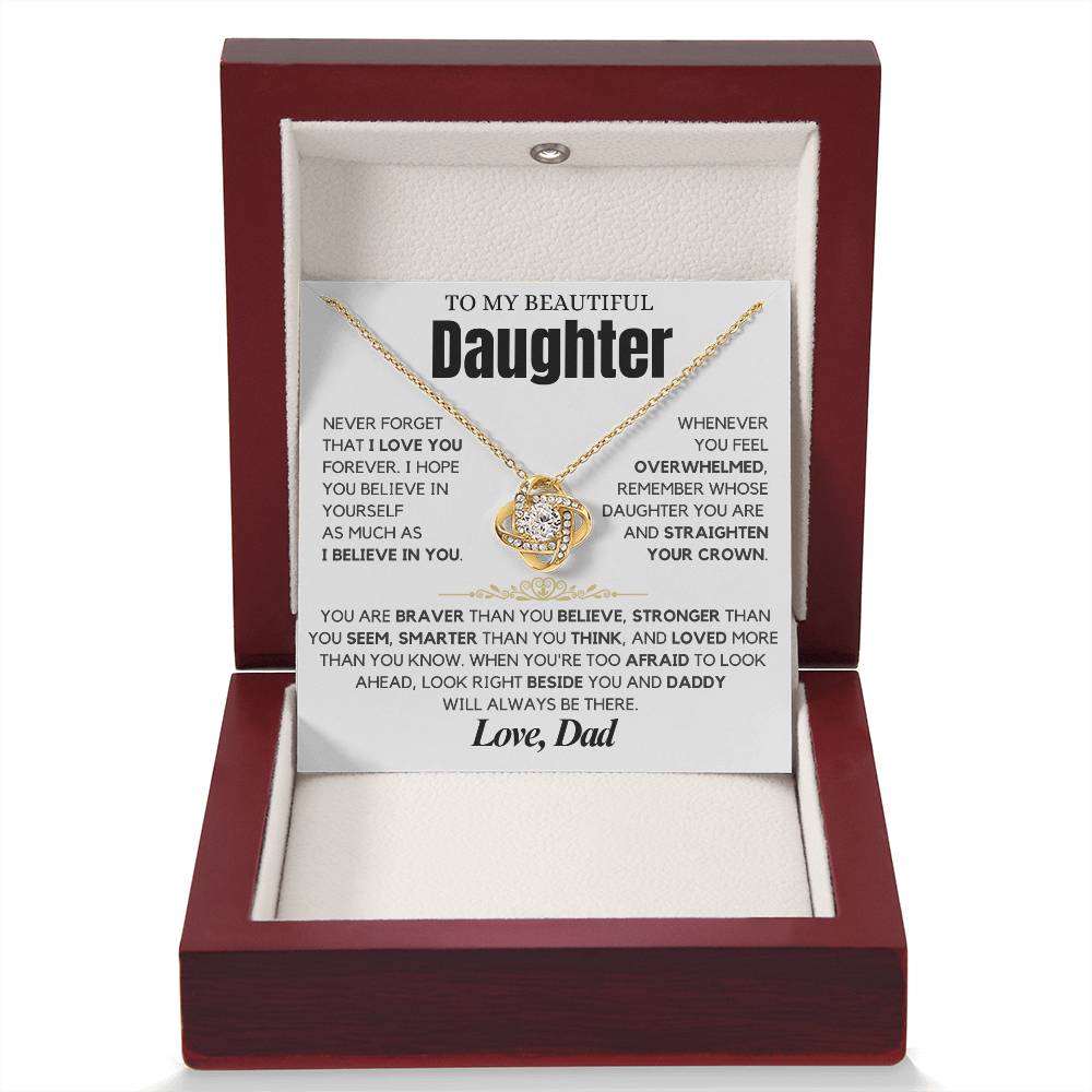Never Forget That I Love You - Christmas Gift To Daughter