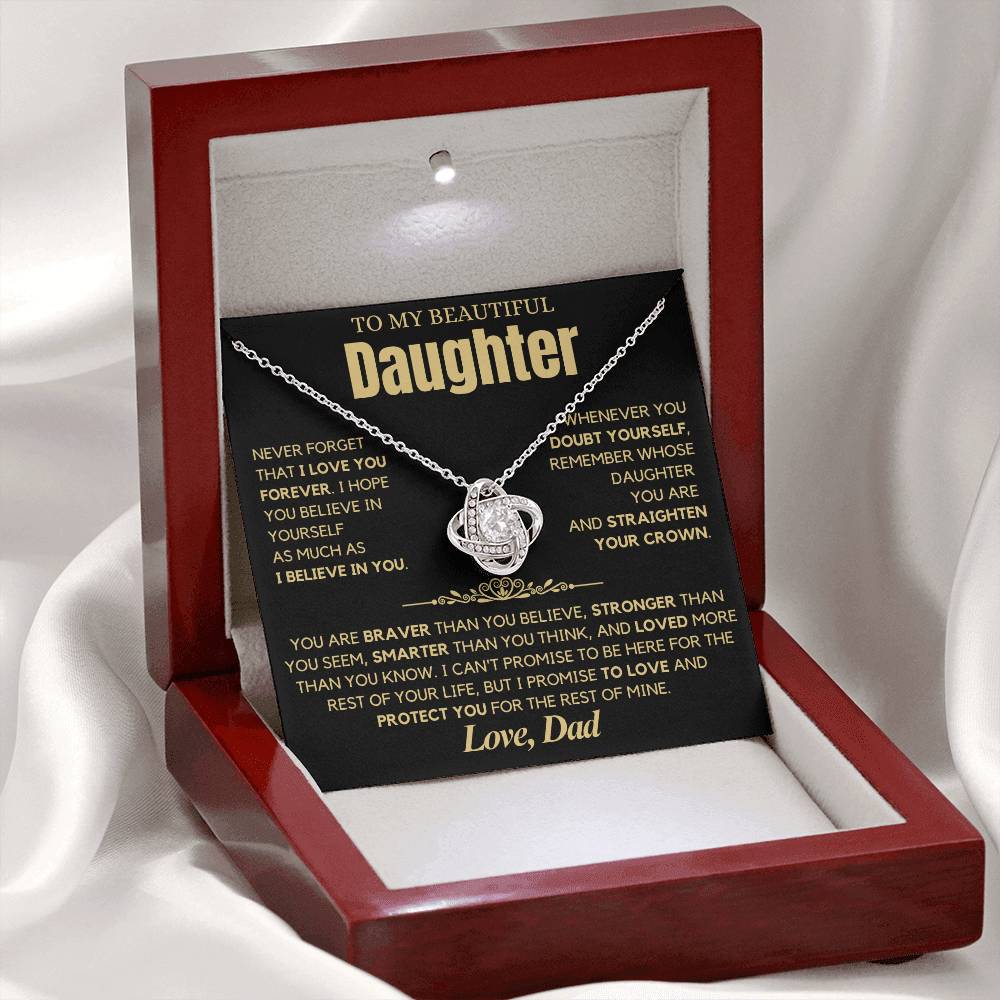Never Forget That I Love You - Christmas Gift To Daughter