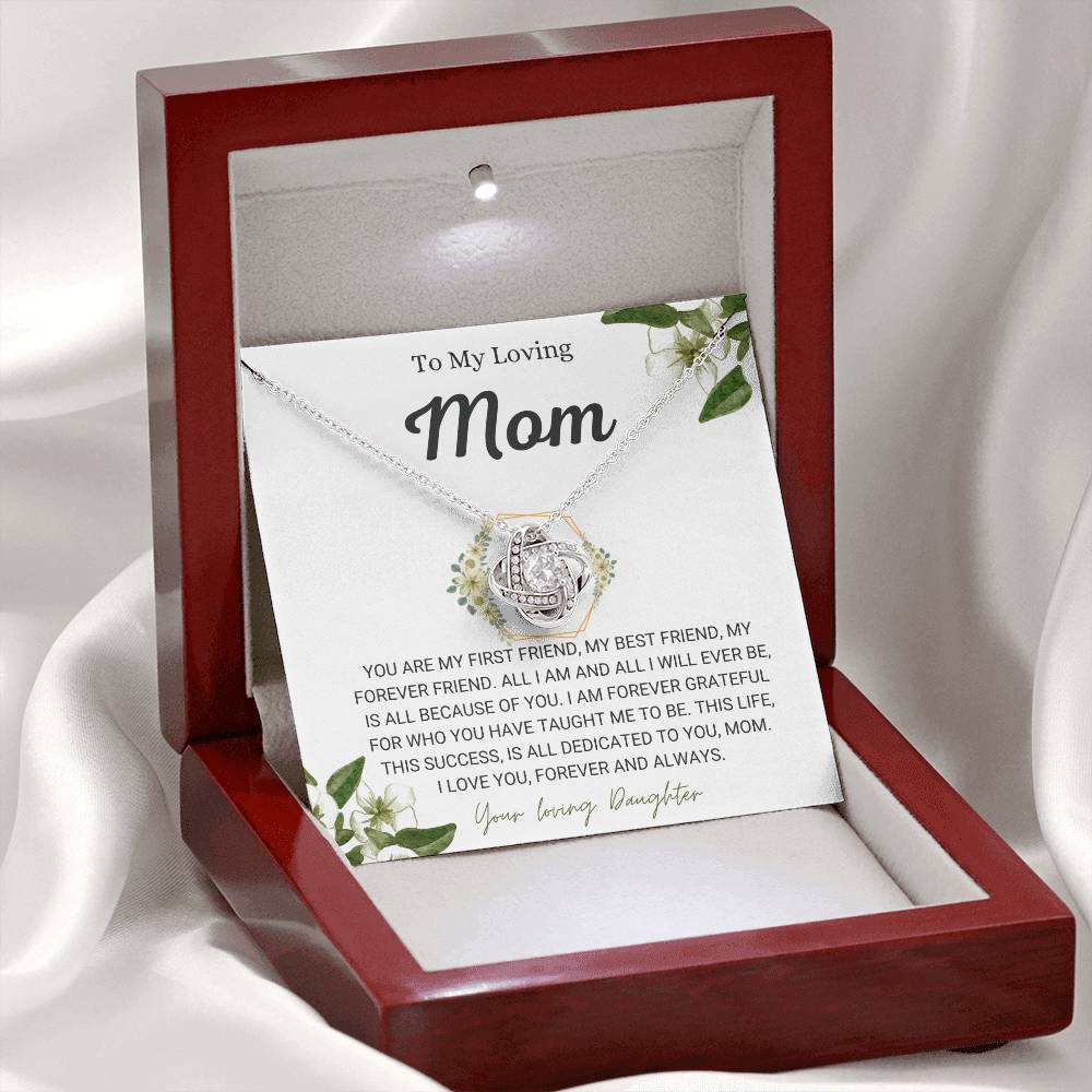 Mother's Day Gift: A Mother's Embrace Necklace