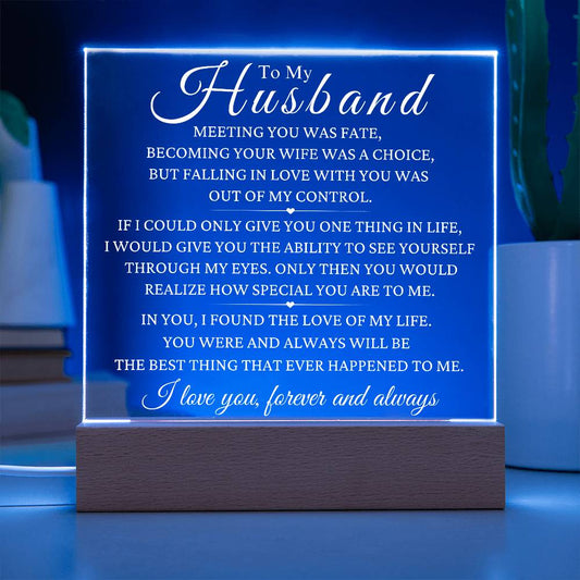 Gift To Husband - The Love Of My Life