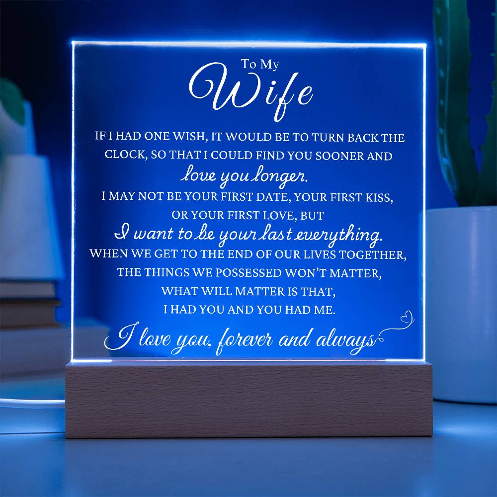 Gift To Wife - If I Had One Wish