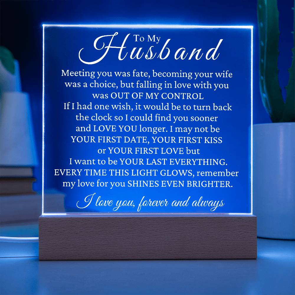 Gift To Husband - Meeting You Was Fate