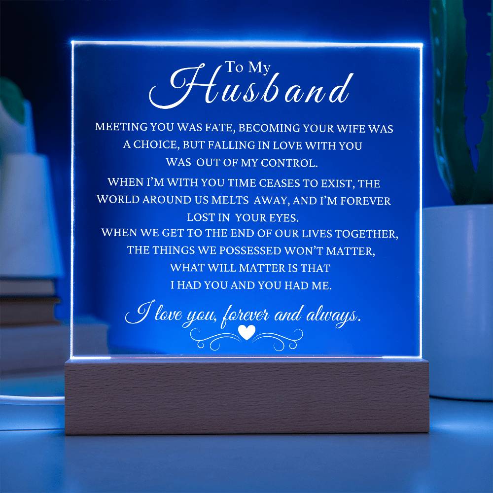 [ALMOST SOLD OUT] Gift To Husband: Meeting You Was Fate