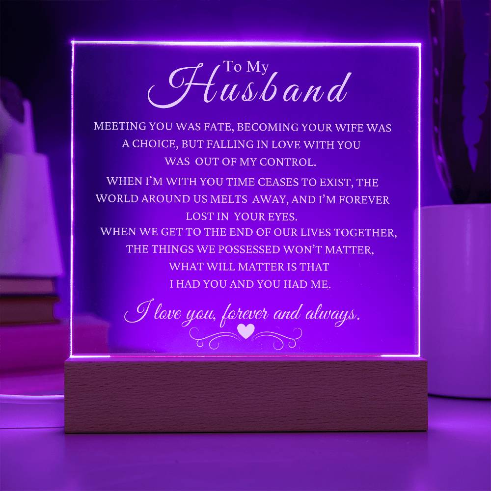 [ALMOST SOLD OUT] Gift To Husband: Meeting You Was Fate