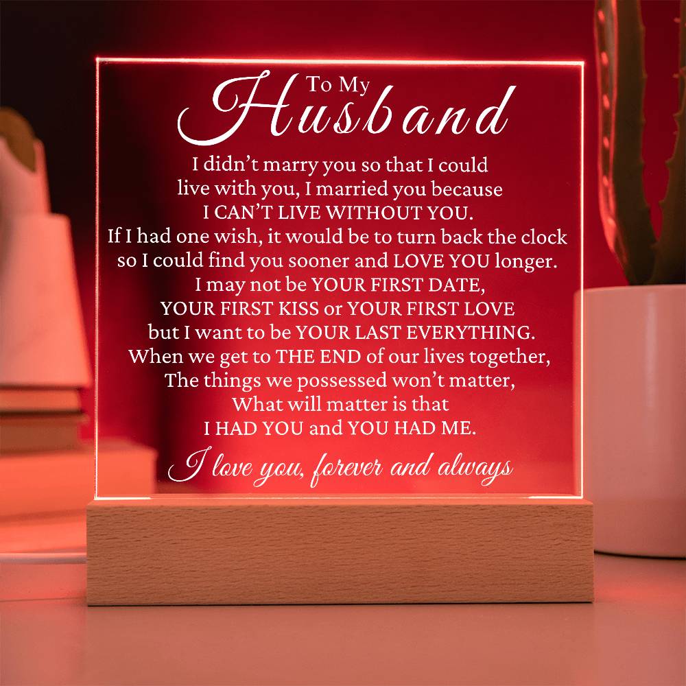 Gift To Husband - Gift For Him