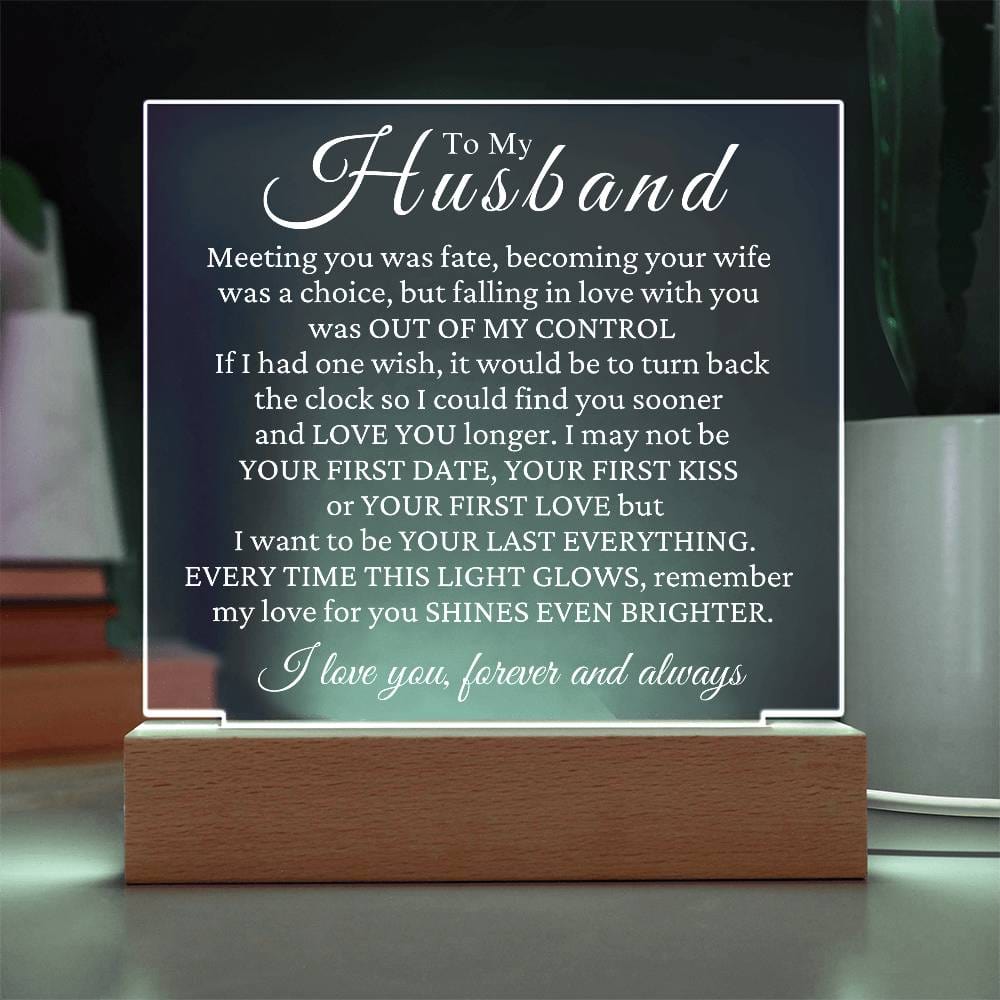 Gift To Husband - Meeting You Was Fate