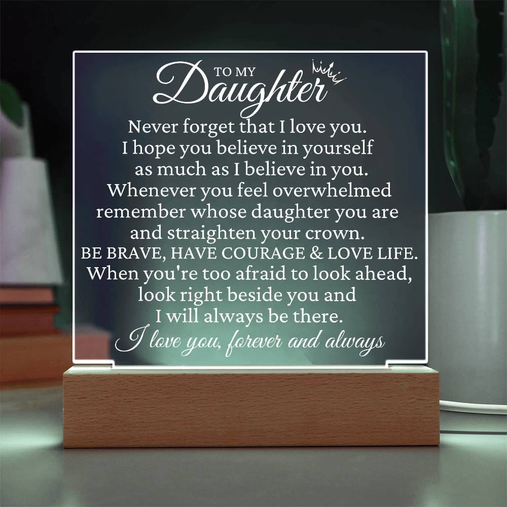 Christmas Gift To Daughter - My Greatest Treasure