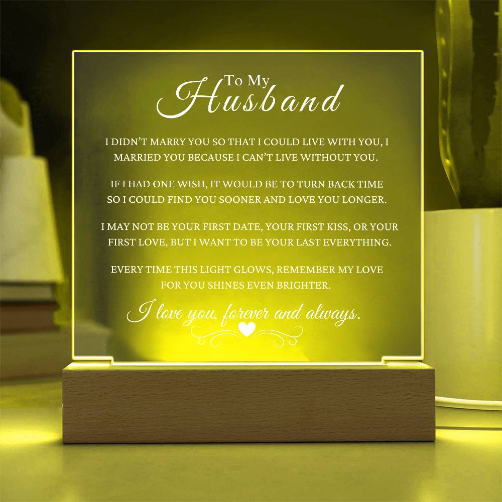 Heart Felt Gift To Husband
