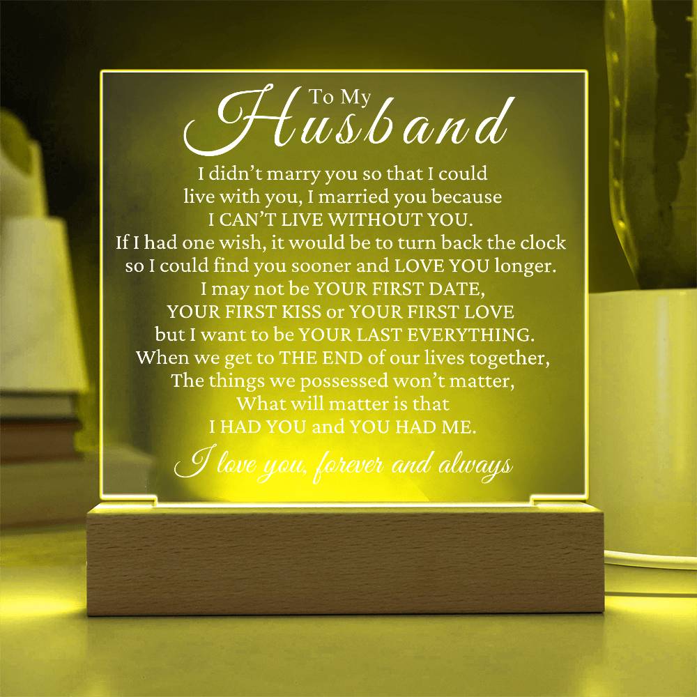 Gift To Husband - Gift For Him