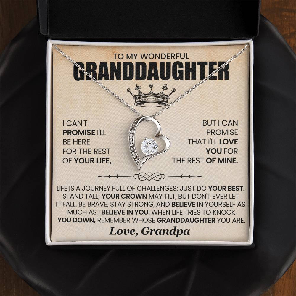 Christmas Gift To Granddaughter - Graduation Gift From Grandpa - Birthday Gift From Grandfather
