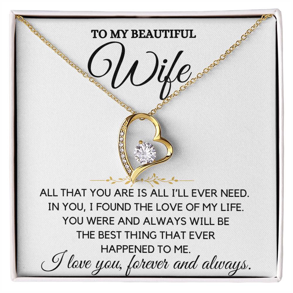 All That I Need - Gift For Wife
