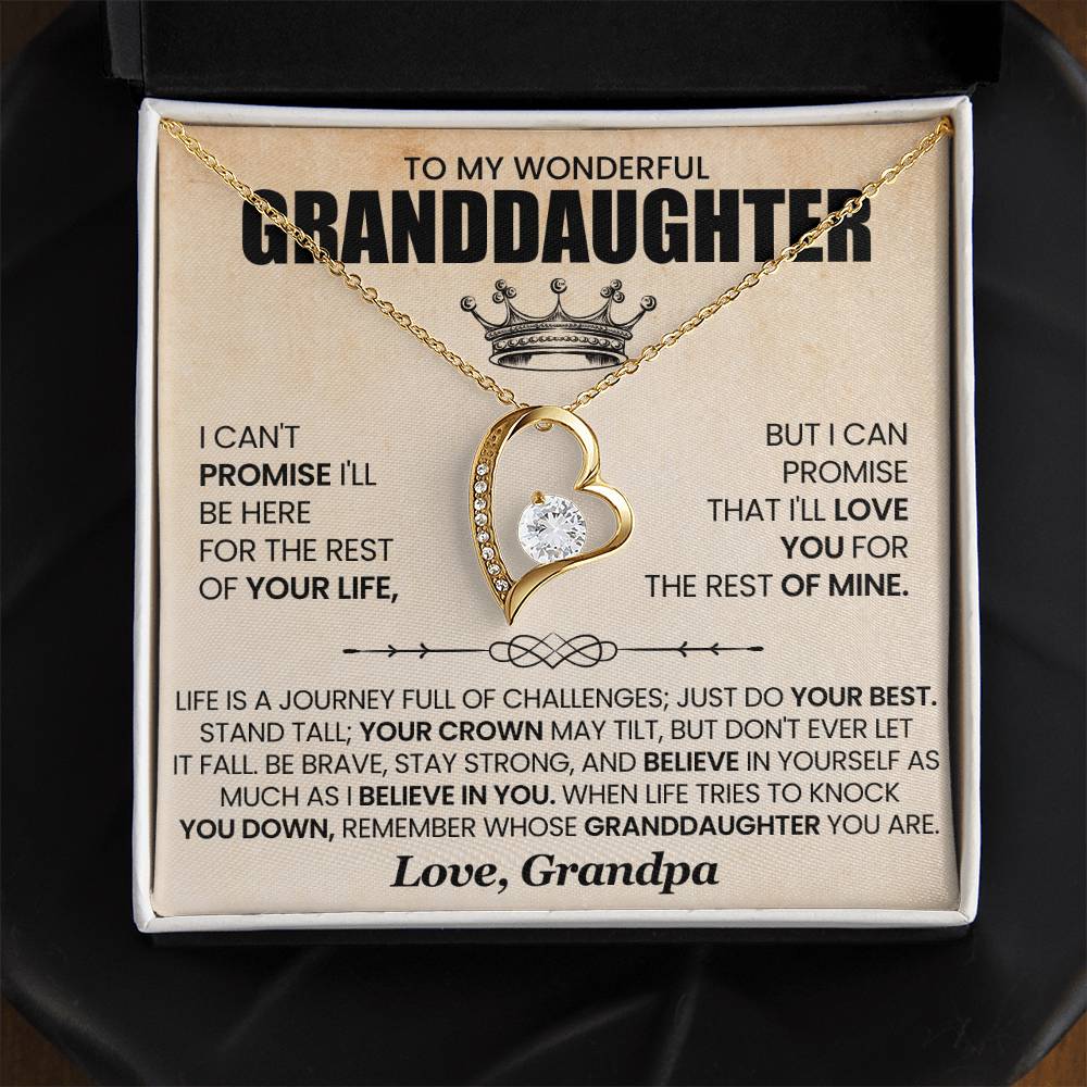 Christmas Gift To Granddaughter - Graduation Gift From Grandpa - Birthday Gift From Grandfather