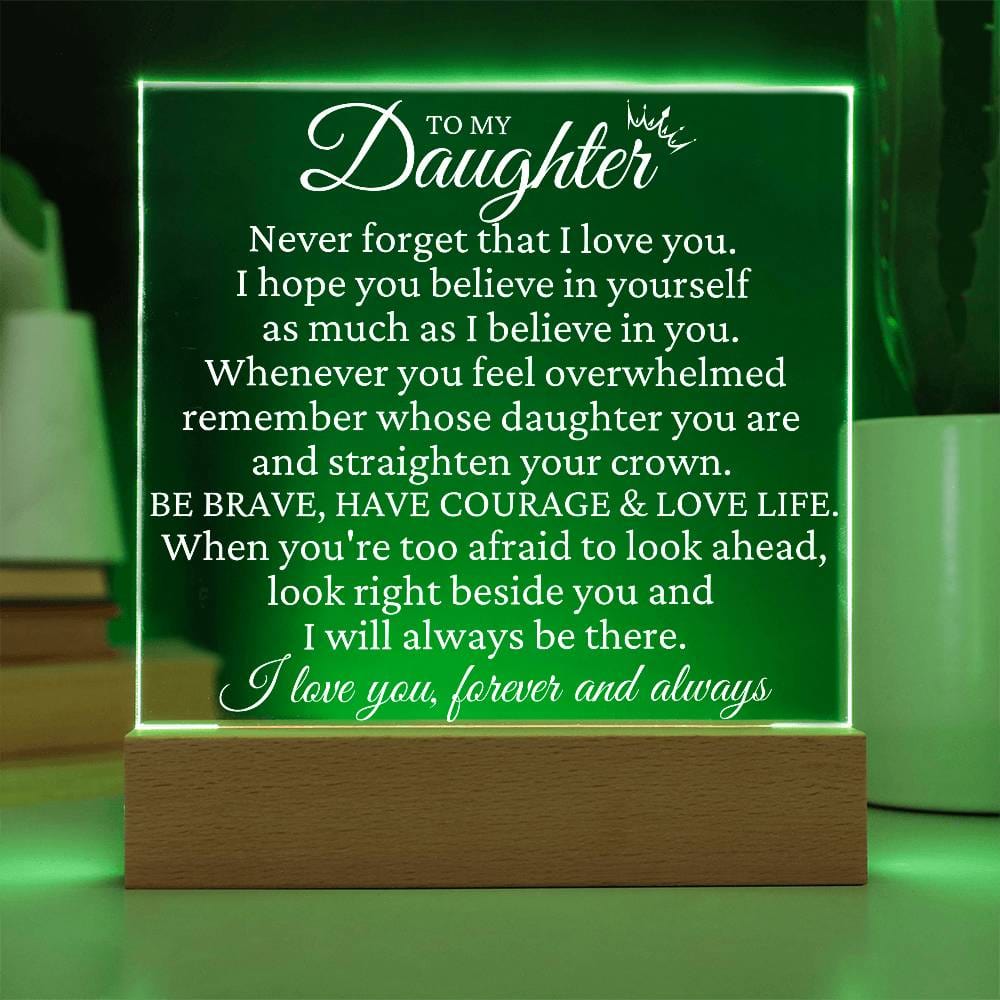 Christmas Gift To Daughter - My Greatest Treasure