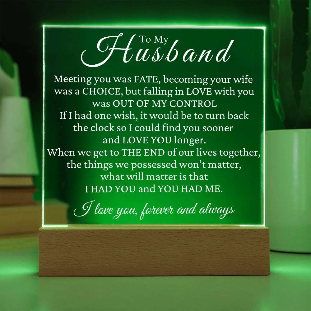 Gift For Husband - I Love You Forever