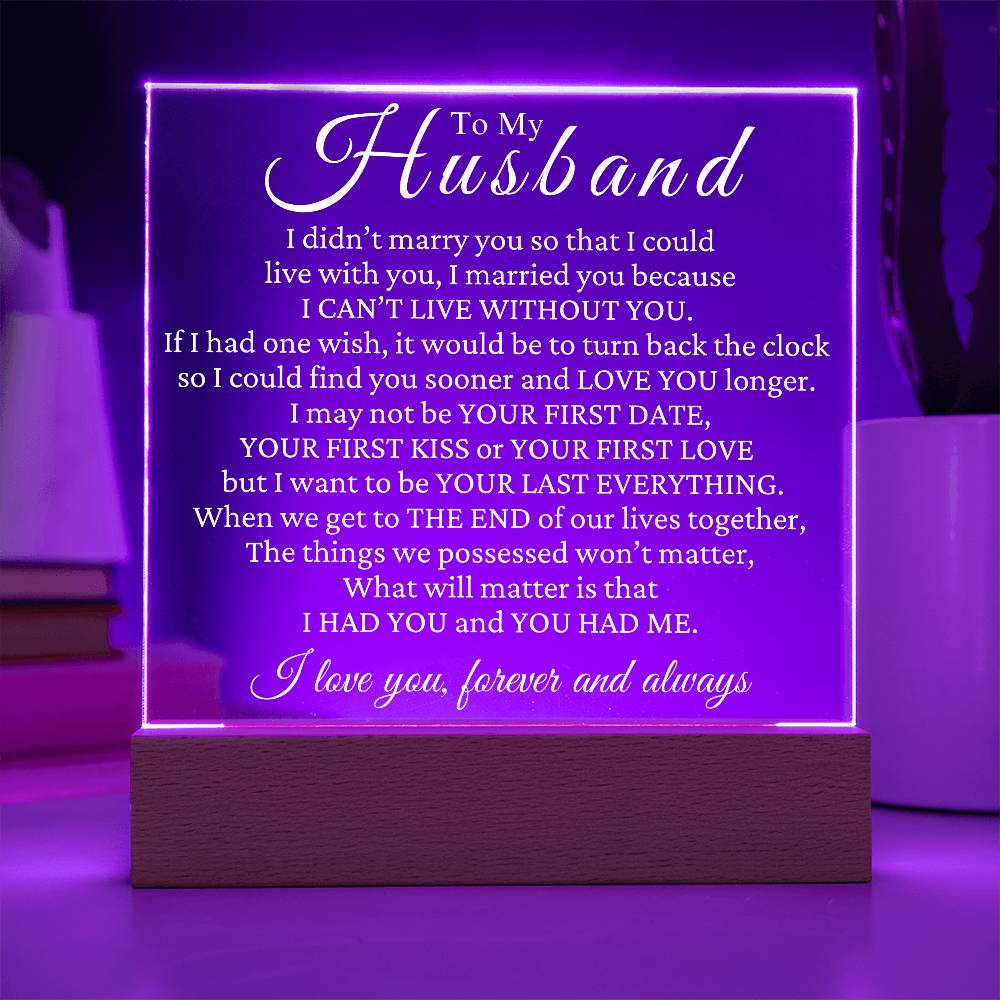 Gift To Husband - Gift For Him