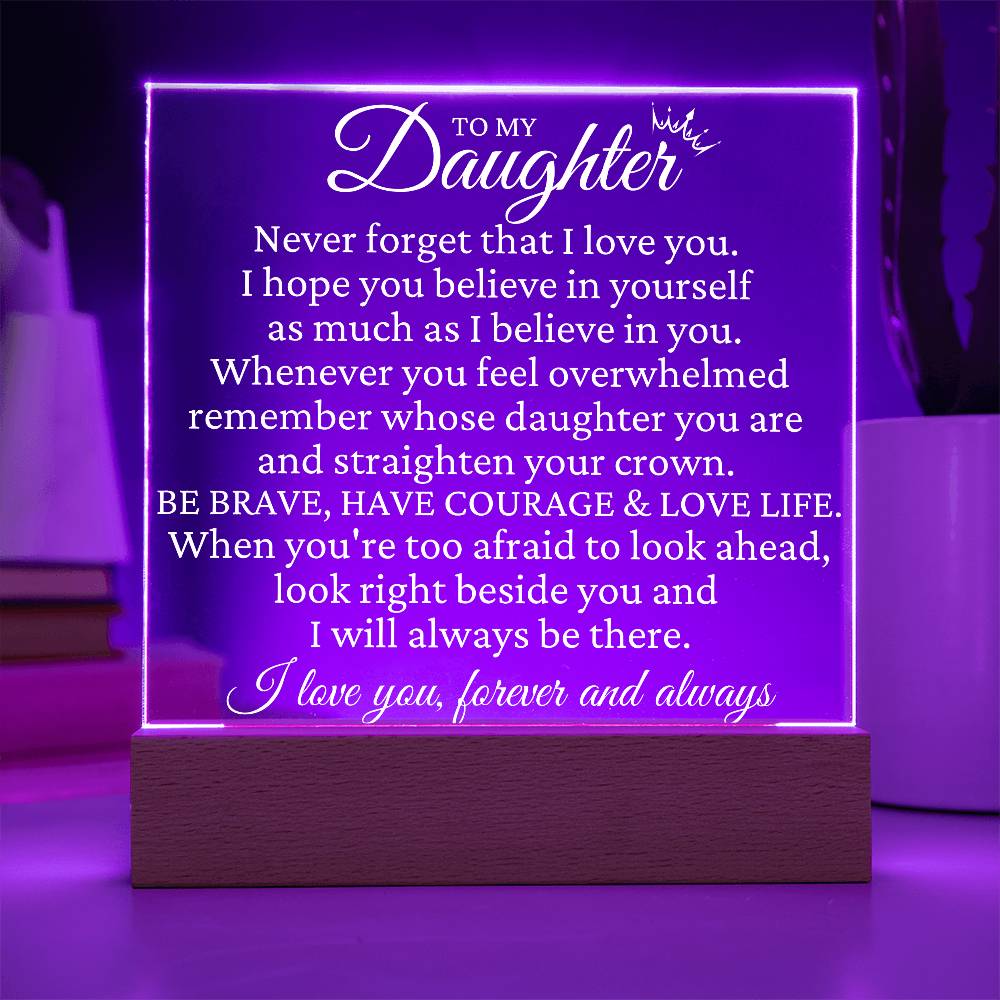 Christmas Gift To Daughter - My Greatest Treasure