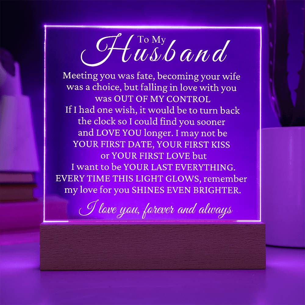 Gift To Husband - Meeting You Was Fate