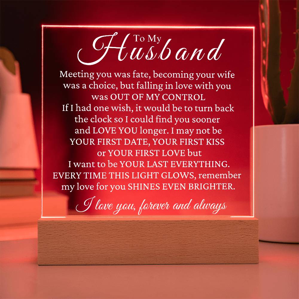 Gift To Husband - Meeting You Was Fate