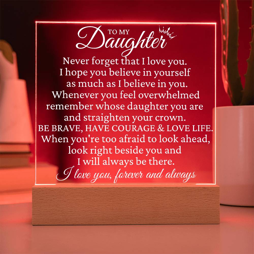 Christmas Gift To Daughter - My Greatest Treasure